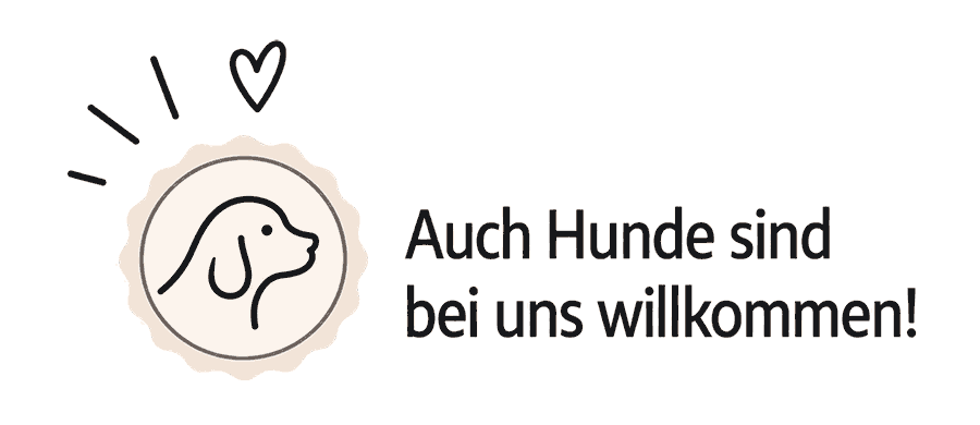 Auch Hunde gestattet